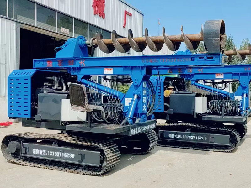 360度旋轉液壓光伏鉆機